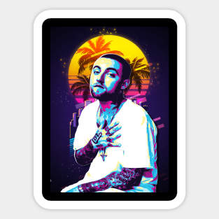 Mac Miller Rapper Sticker